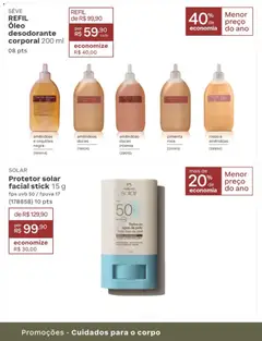Catálogo Natura - Ciclo 13/2026 - Pré-Visualização do folheto da loja Natura, válido de 10/08/2026 | Página: 218 | Produtos: Pimenta, Protetor solar, Desodorante, Doces