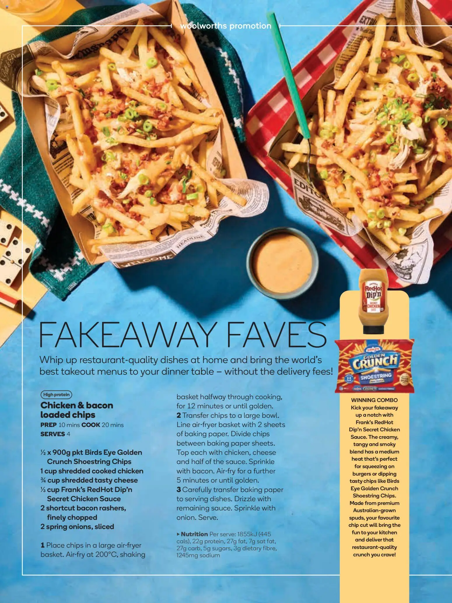 Woolworths catalogue - valid from 01.04.2026 | Page: 68 | Products: Table, Dinner table, Chicken, Sauce