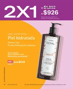 Vista previa de ROYAL COCONUT ACEITE CORPORAL 475 ML, Nutrición profunda*, nuevo folleto de la tienda, válido en México a partir del 01/07/2026 | Página: 30