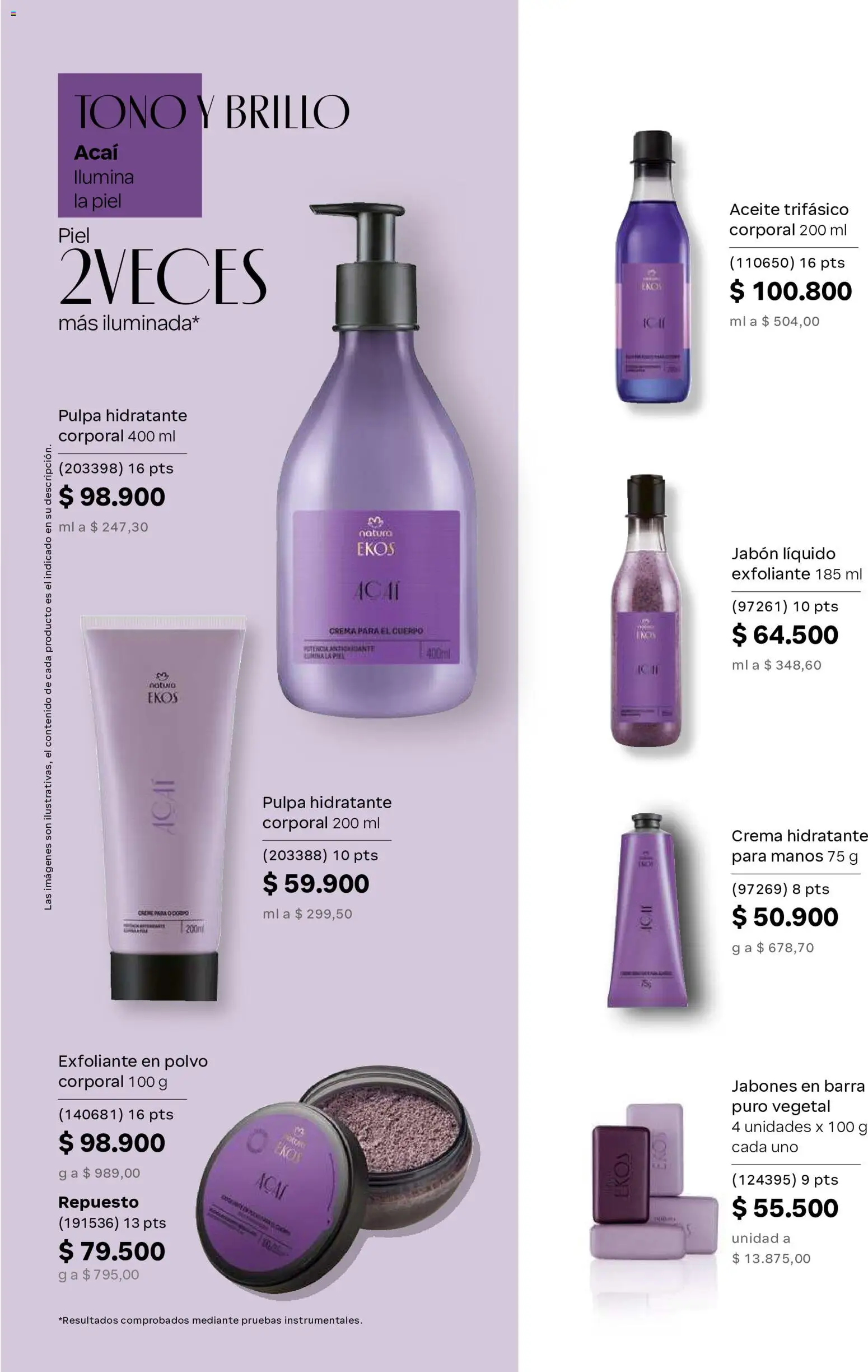 Natura revista - valida desde el 11.06.2026 | Página: 118 | Productos: Crema, Polvo, Crema para el cuerpo, Aceite