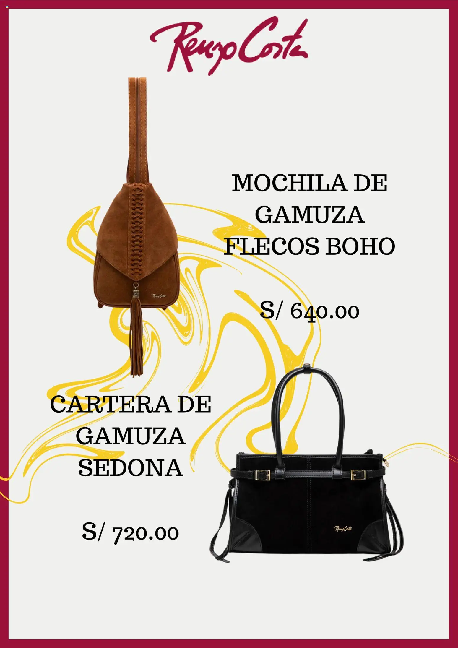 Catálogo Renzo Costa válido desde 20/07/2026 | Página: 5 | Productos: Mochila
