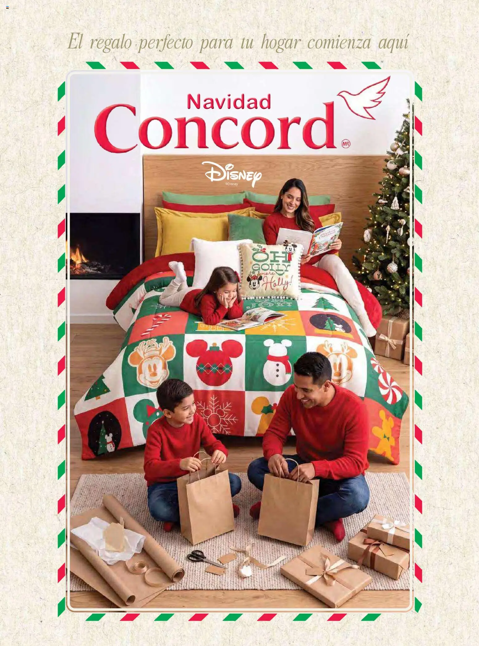 Nuevas ofertas de Colchas Concord válidas en toda la República Mexicana desde el 01/08/2026. ¡Encuentra las mejores ofertas en Colchas Concord catálogo Colección Navideña! | Página: 1