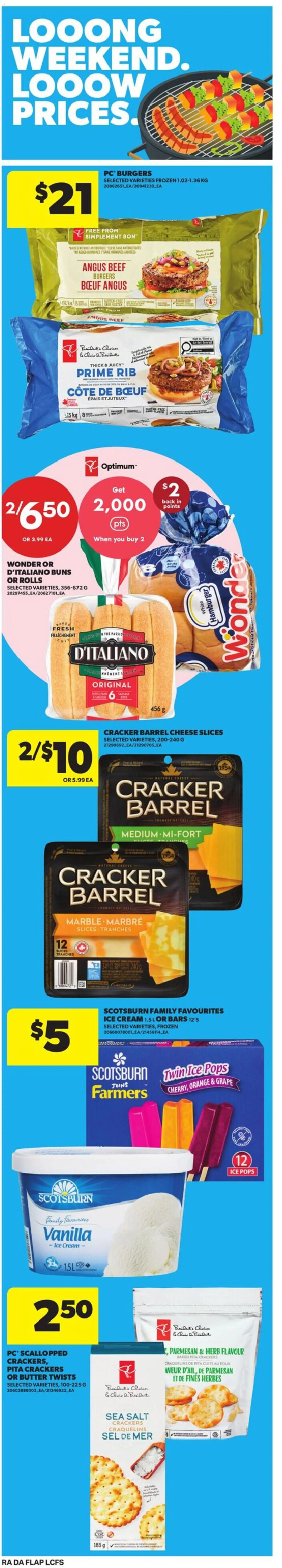 Atlantic Superstore flyer valid from Aug 27, 2026 | Page: 5 | Products: Beef, Burgers, Butter, Ice