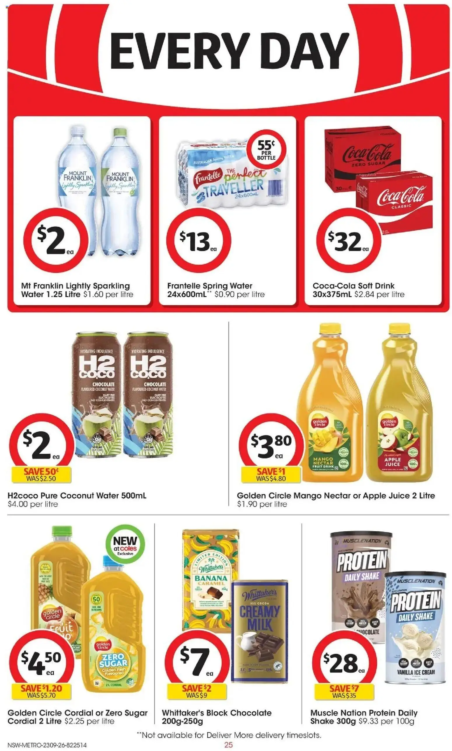 ﻿Coles catalogue valid from 23/09/2026 > Online Australia | Page: 25