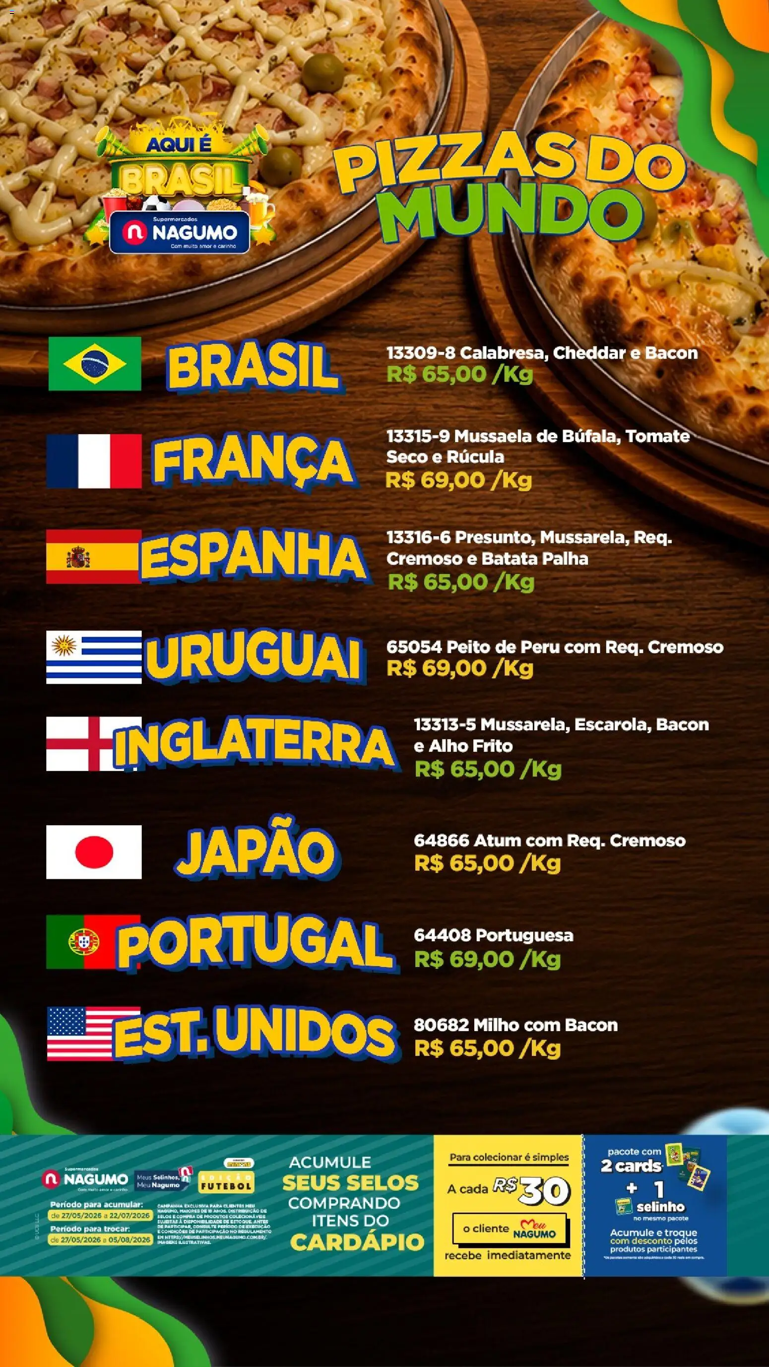 Nagumo Folheto - válido de 12.06.2026 | Página: 2 | Produtos: Rúcula, Peito de peru, Batata, Atum