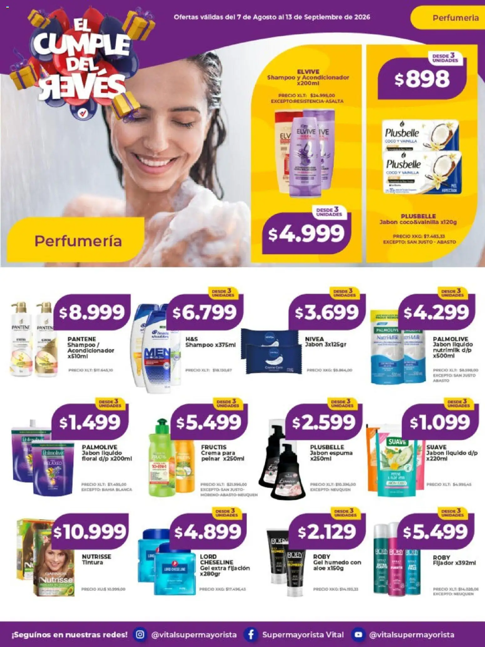 Vital - Ofertas │ válido desde el 07/09/2026 | Página: 2 | Productos: Coco, Shampoo, Tintura, Fijador