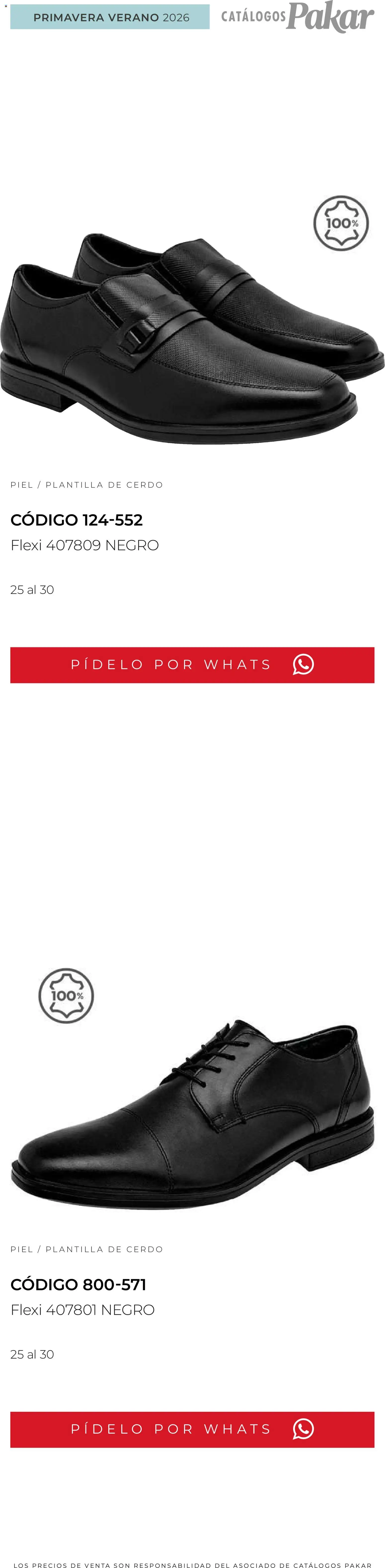 Nuevas ofertas de SC Pakar válidas en toda la República Mexicana desde el 04/03/2026. ¡Encuentra las mejores ofertas en SC Pakar catálogo Flexi PV26! | Página: 233 | Productos: Cerdo