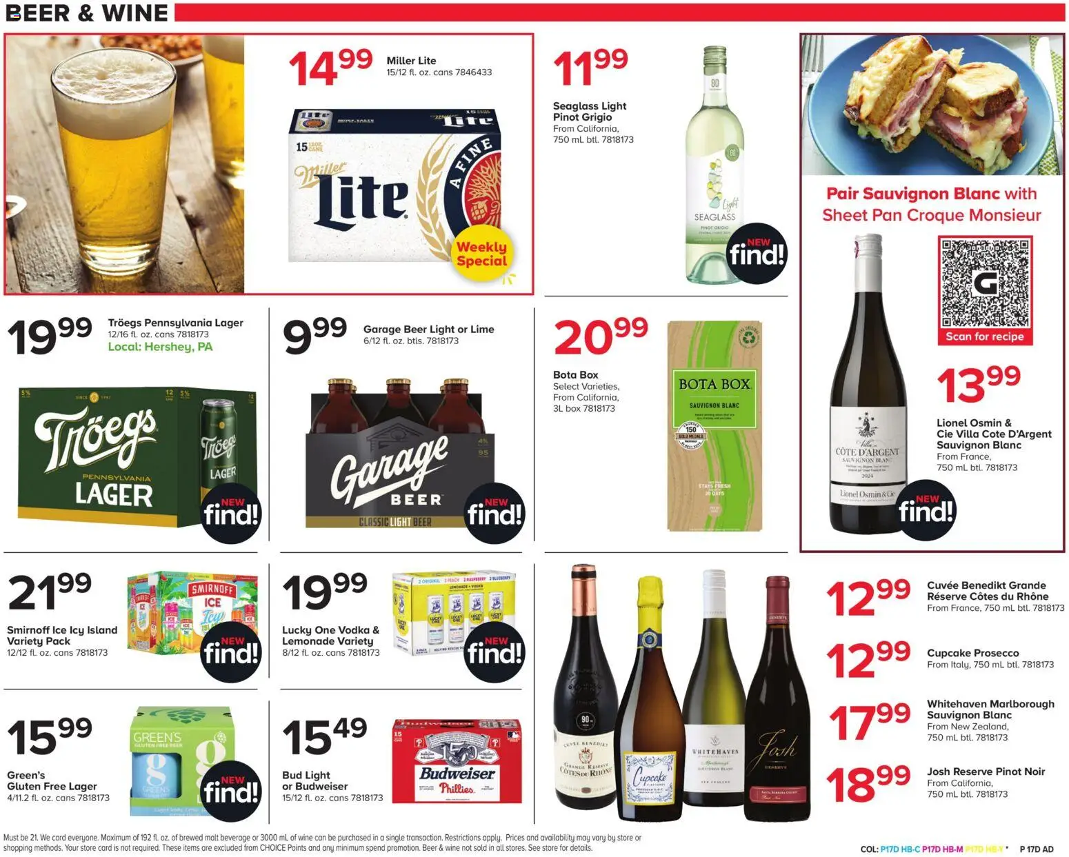 Giant Weekly Ad - valid from 07/10/2026 | Page: 19 | Products: Box, Vodka, Lime, Sheet