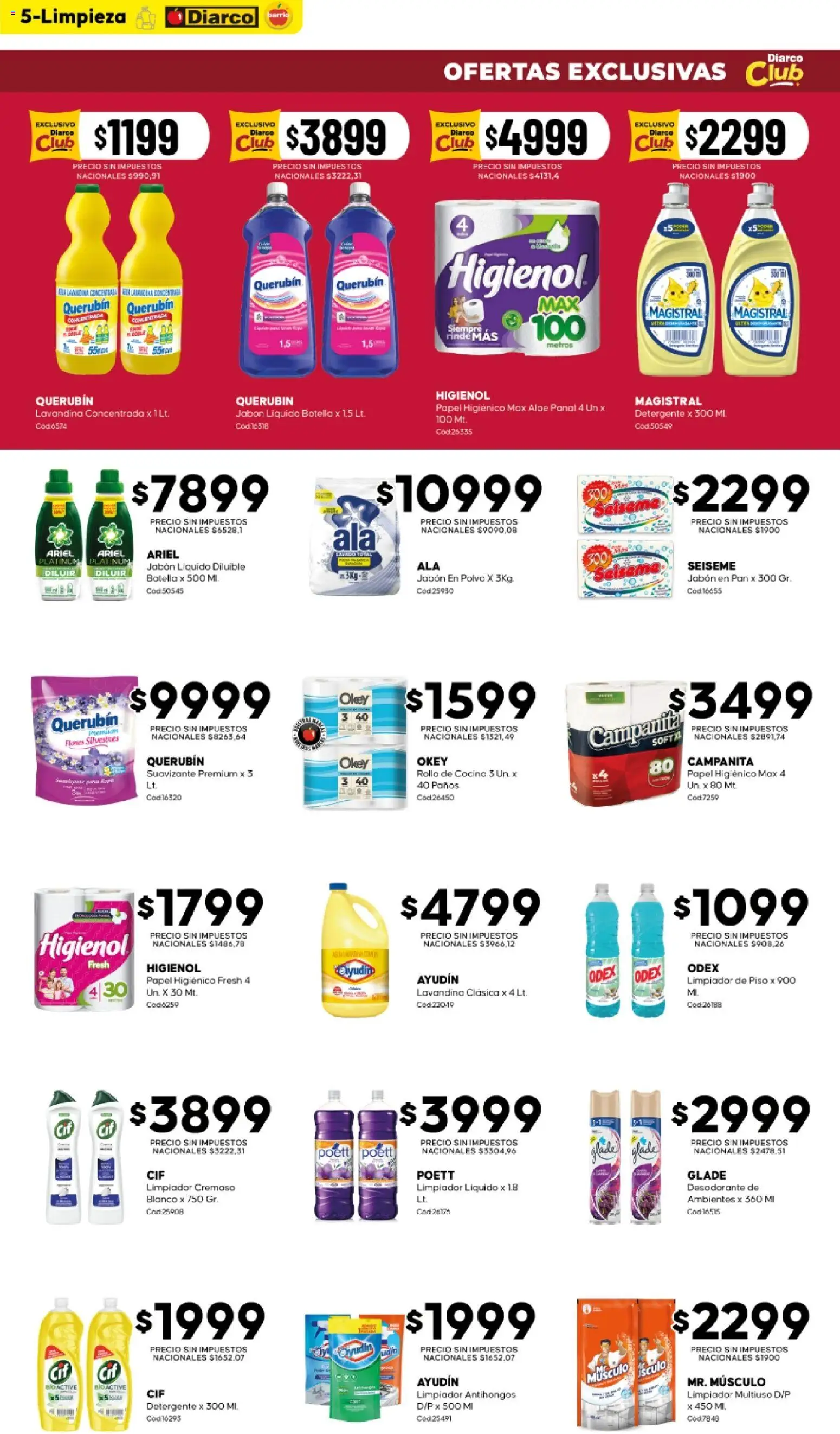 Diarco - OFERTAS DIARCO BARRIO │ válido desde el 26/10/2026 | Página: 5