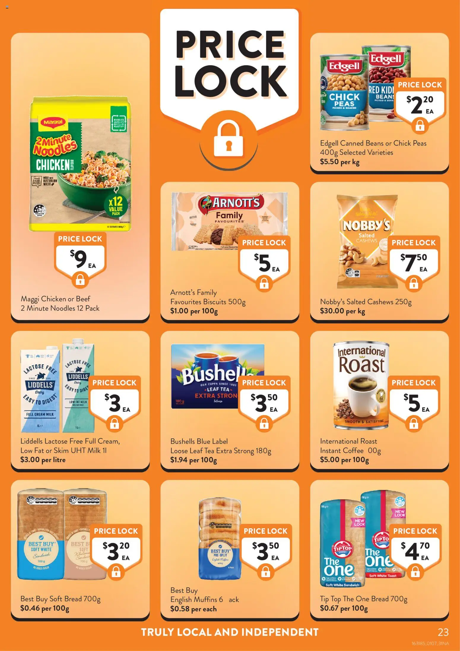 Foodworks catalogue - valid from 01/07/2026 | Page: 23 | Products: Coffee, Muffins, Cream, Biscuits