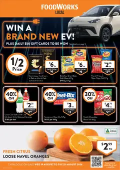 Preview of Foodworks catalogue QLD - valid from 19/08/2026