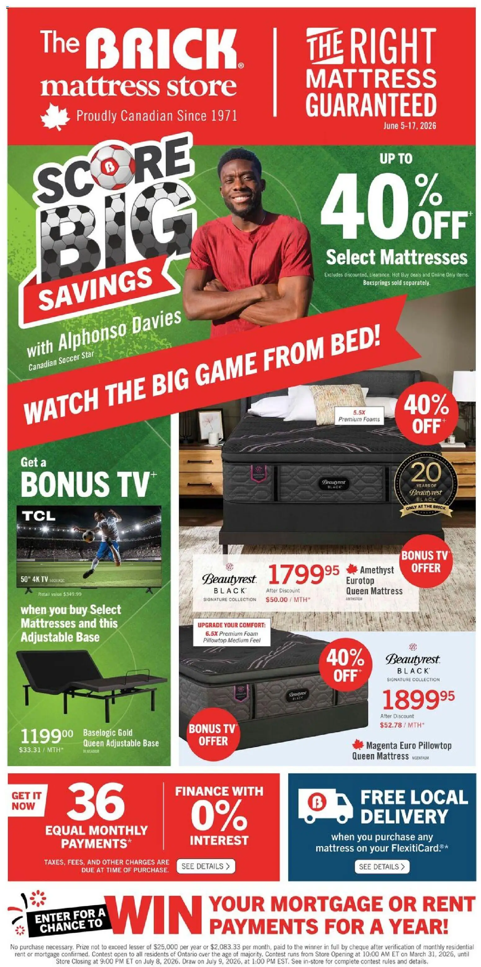 The Brick flyer valid from 05.06.2026 | Page: 3 | Products: Watch, Tv, Game, Mattress