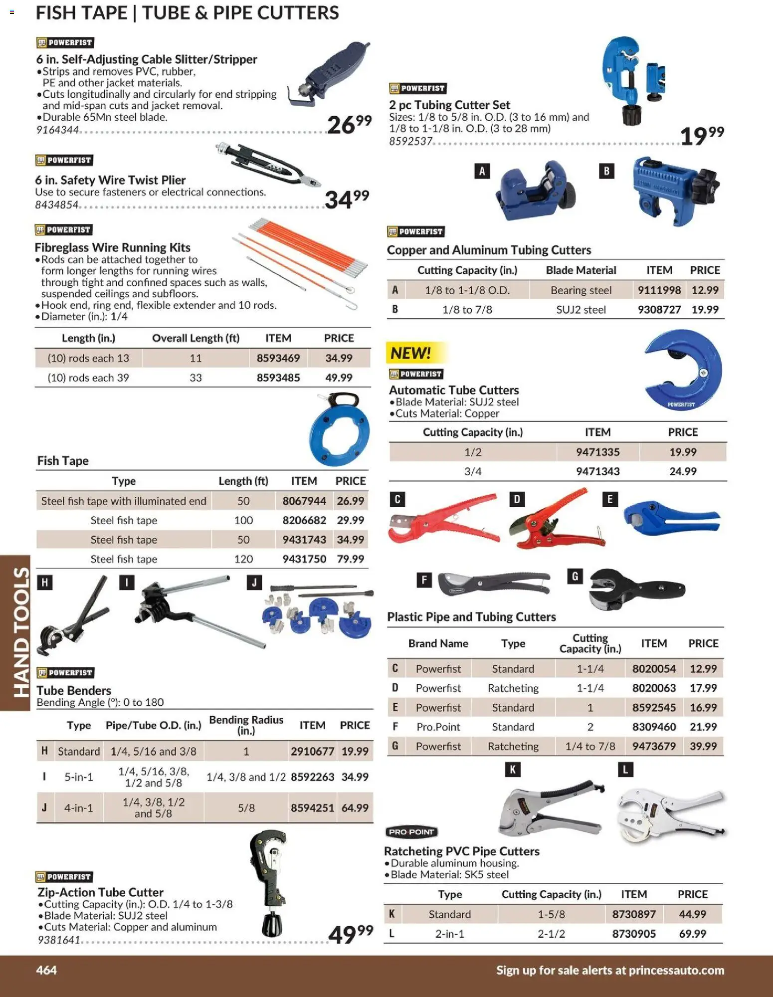 Princess Auto flyer valid from 21.04.2026 | Page: 74 | Products: Fish, PC, Cable, Cutter