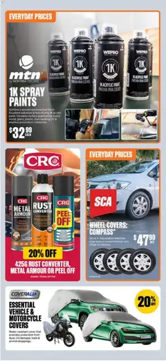 Preview of Supercheap Auto catalogue - valid from 08/09/2026 | Page: 40 | Products: Peel, Water, Converter