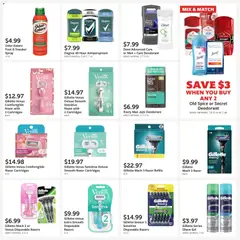 Preview of Fareway weekly ads valid from 06/29/2026 | Page: 30 | Products: Deodorant, Antiperspirant, Shave Gel, Sensor
