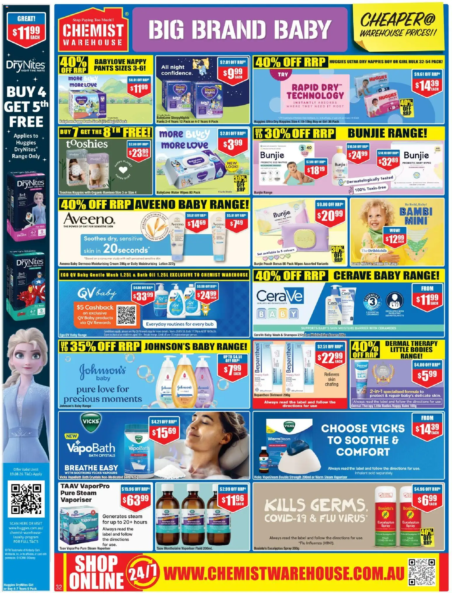 Chemist Warehouse catalogue - valid from 28.05.2026 | Page: 32 | Products: Lotion, Cream, Water, Pants