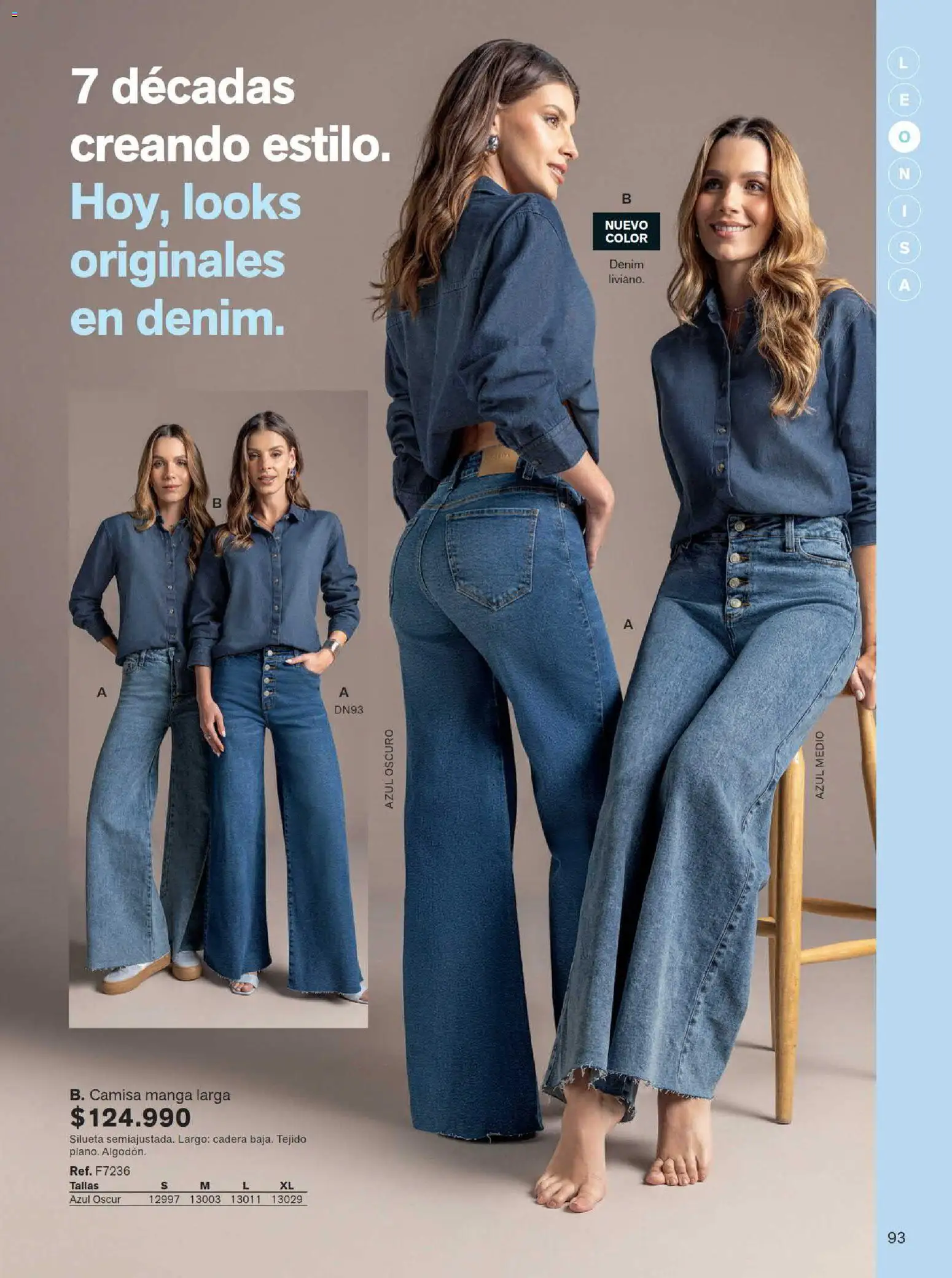 Leonisa revista - valida desde el 15/07/2026 | Página: 93 | Productos: Camisa