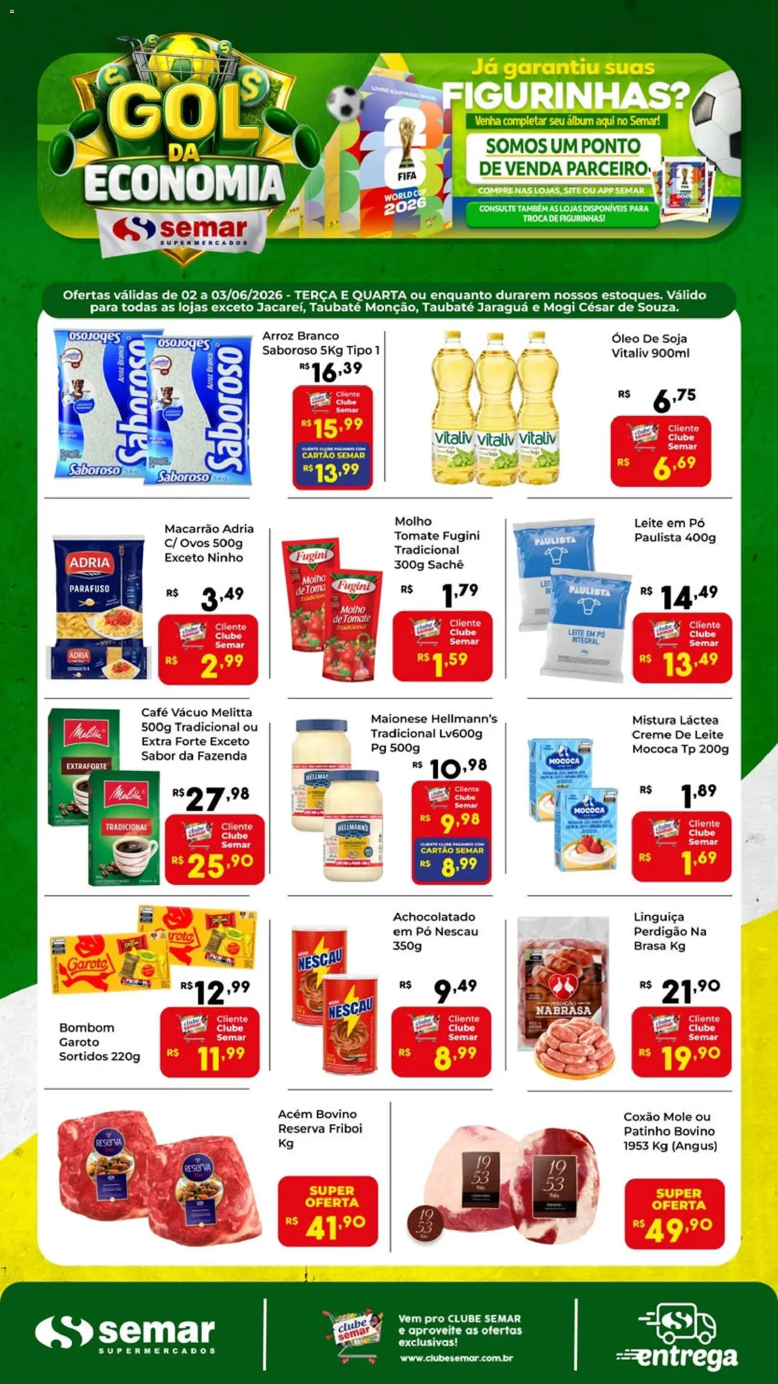 Semar Supermercado Folheto - válido de 02.06.2026 | Página: 1