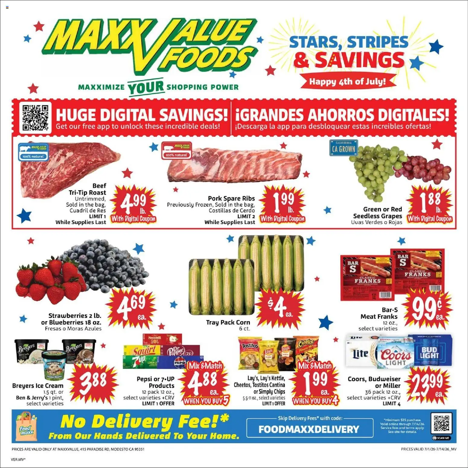 FoodMaxx Weekly Ad - valid from 07/01/2026 | Page: 1