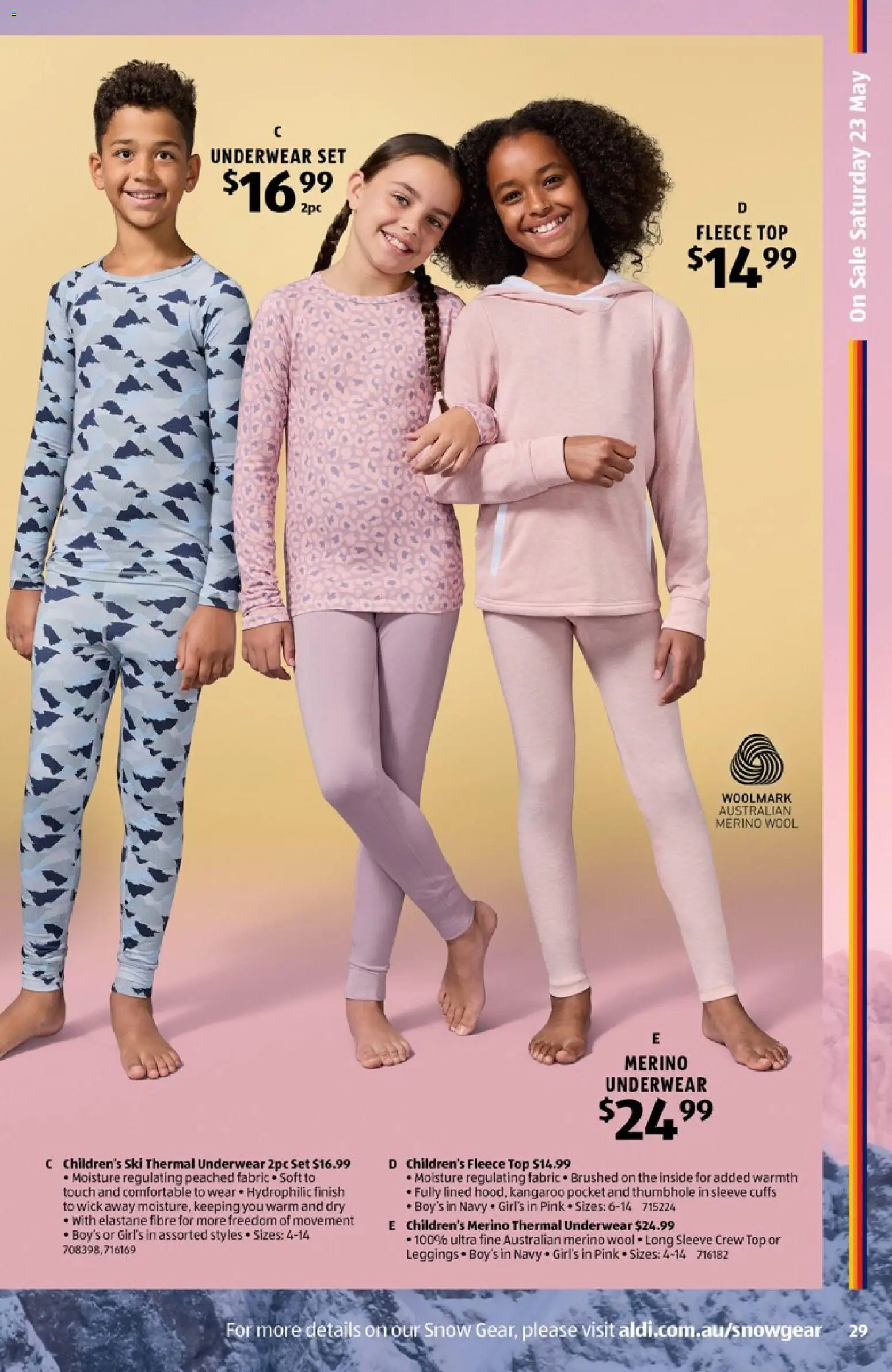 Aldi catalogue - valid from 20.05.2026 | Page: 29 | Products: Long sleeve, Underwear