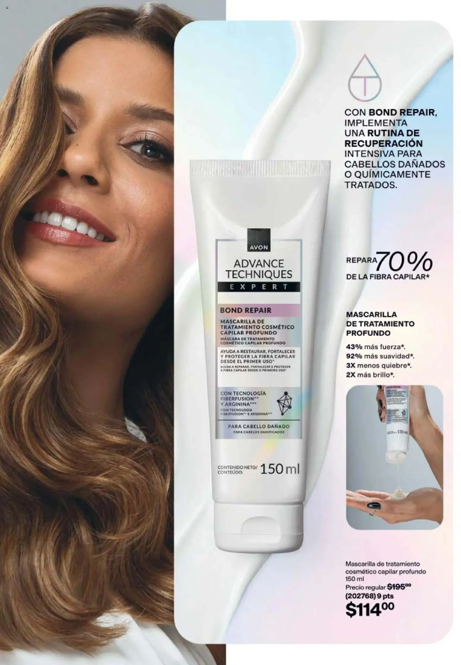 Nuevas ofertas de AVON válidas en toda la República Mexicana desde el 21/08/2026. ¡Encuentra las mejores ofertas en AVON campaña 13 2026! | Página: 155 | Productos: Máscara, Mascarilla