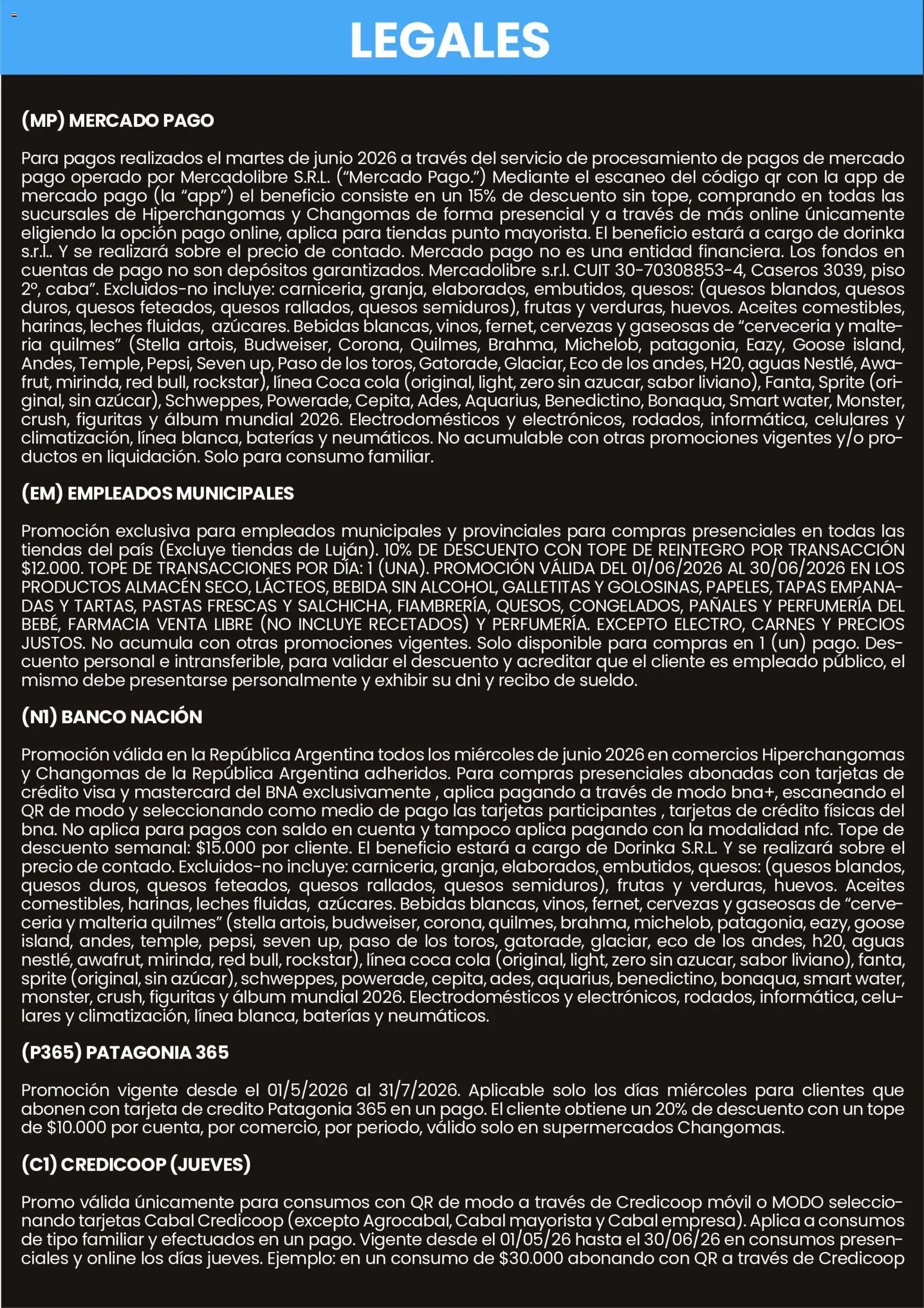 Changomas - Financiacion Junio │ válido desde el 01/06/2026 | Página: 8