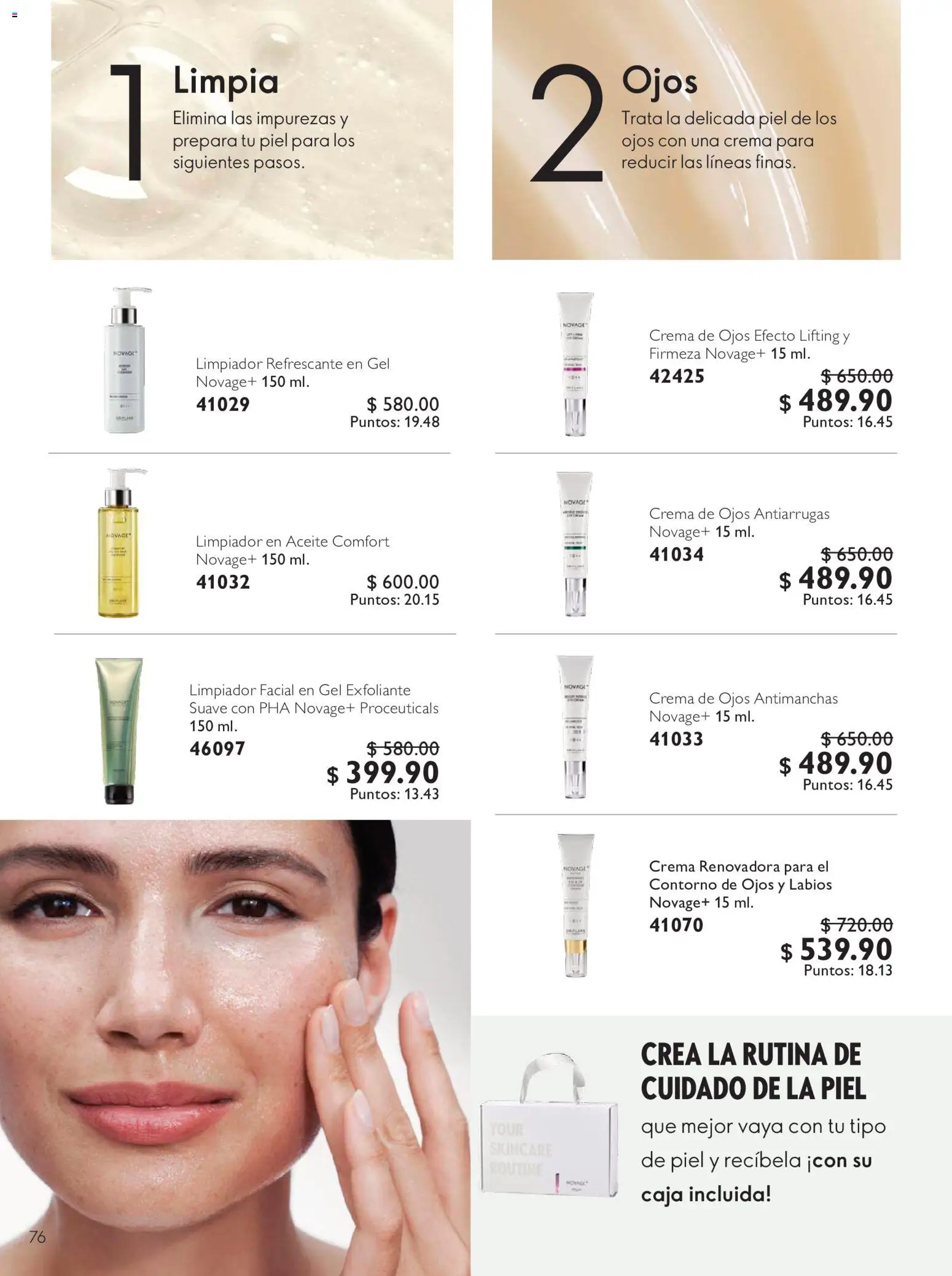 Nuevas ofertas de Oriflame válidas en toda la República Mexicana desde el 24/10/2026. ¡Encuentra las mejores ofertas en Oriflame Buen Mes! | Página: 76
