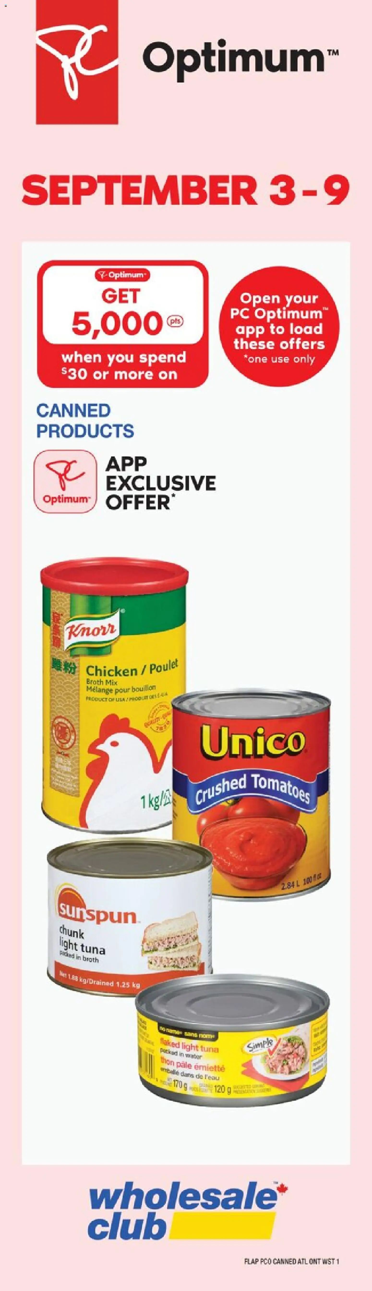Wholesale Club flyer valid from Aug 20, 2026 | Page: 1 | Products: Chips, Nuts, Case, Kettle