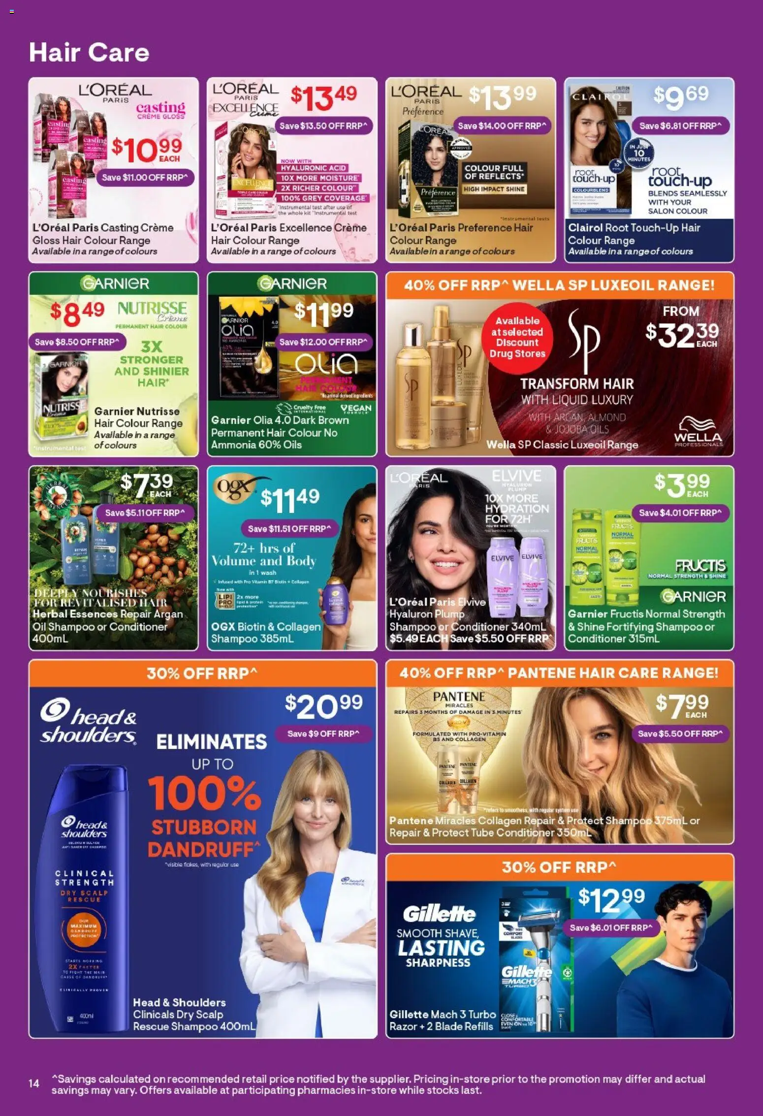 Discount Drug Stores catalogue - valid from 14/09/2026 | Page: 15 | Products: Conditioner, Oil, Hair colour, Head & Shoulders