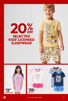 Preview of Target Big Brand Toy Sale - valid from 17/09/2026 | Page: 60 | Products: Sleepwear
