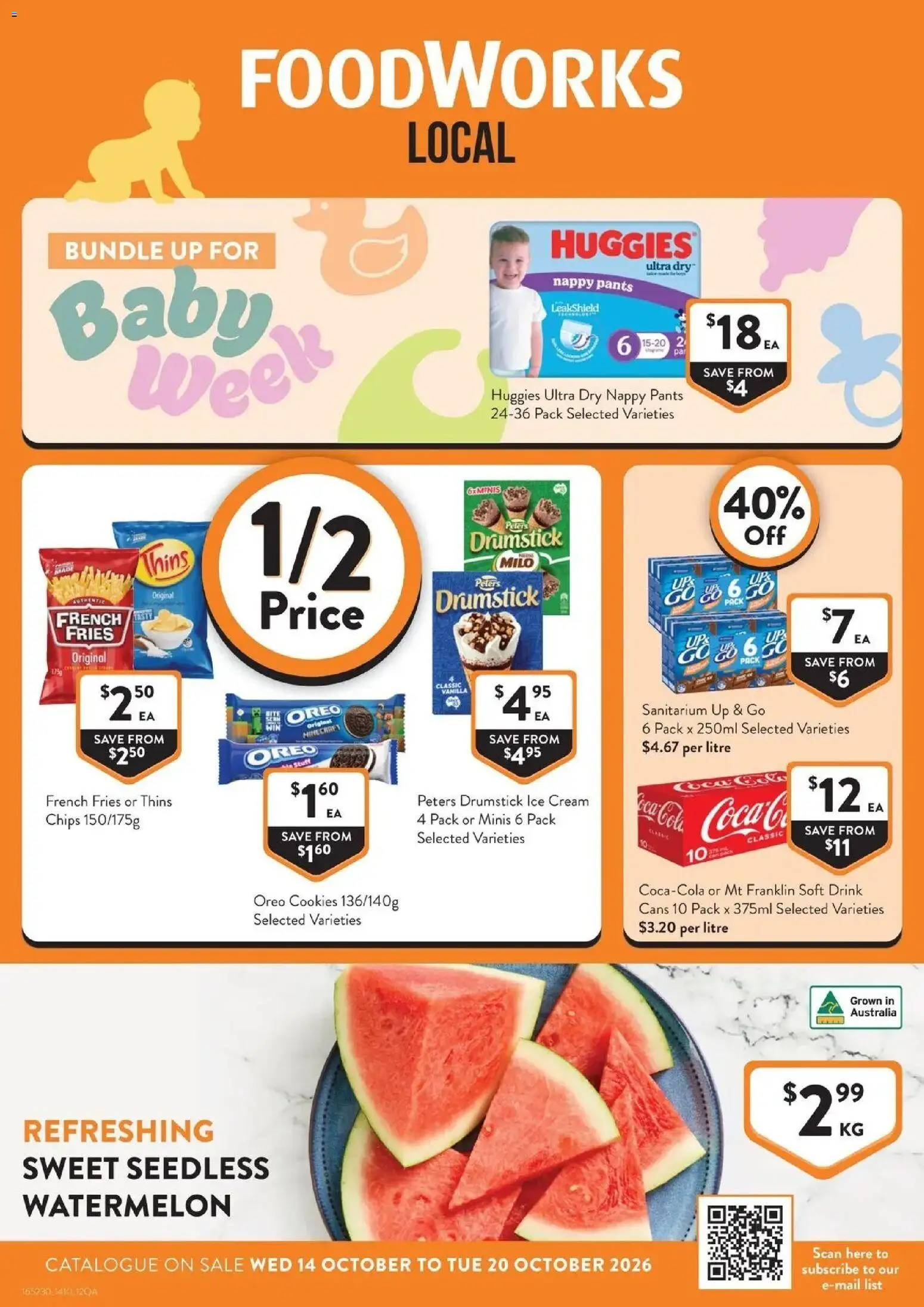 Foodworks catalogue QLD - 14/10/2026 > weekly / monthly specials | Page: 1