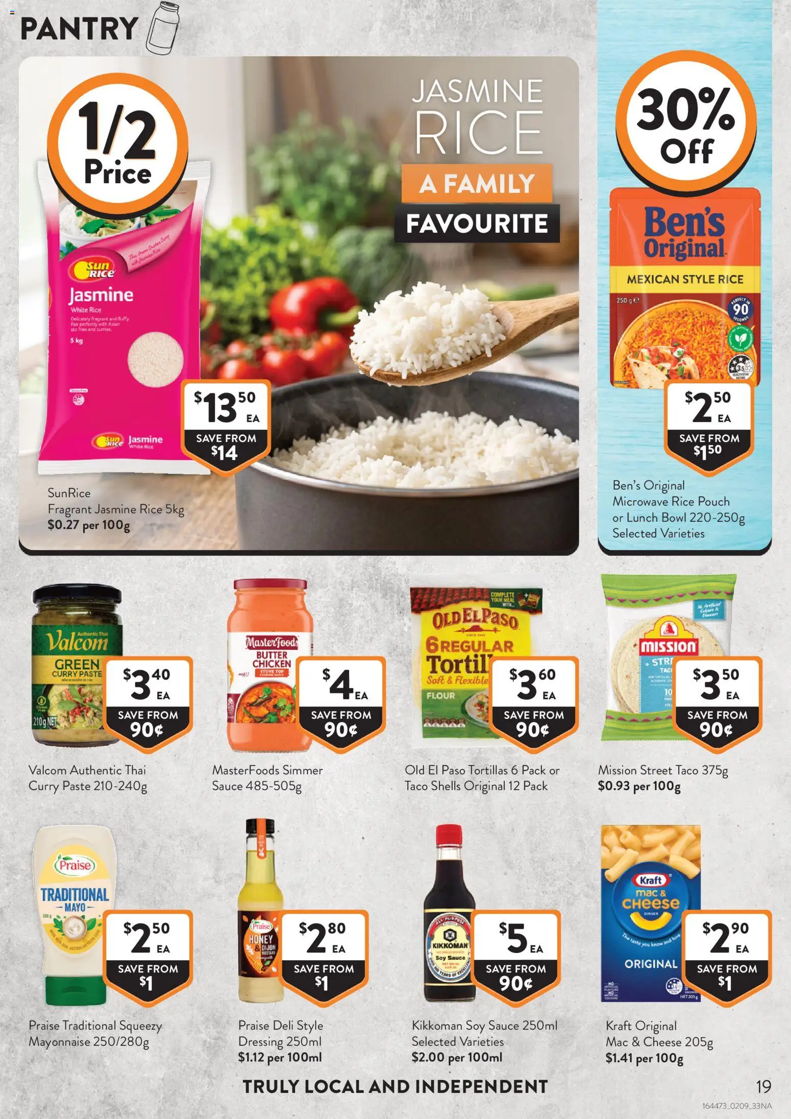 Foodworks catalogue - valid from 09/09/2026 | Page: 19 | Products: Flour, Honey, Chicken, Dressing