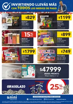 Vista previa NINI Mayorista ofertas JUEVES A DOMINGO válido desde el 30.04.2026 | Página: 4 | Productos: Mopa, Pionono, Alfajor