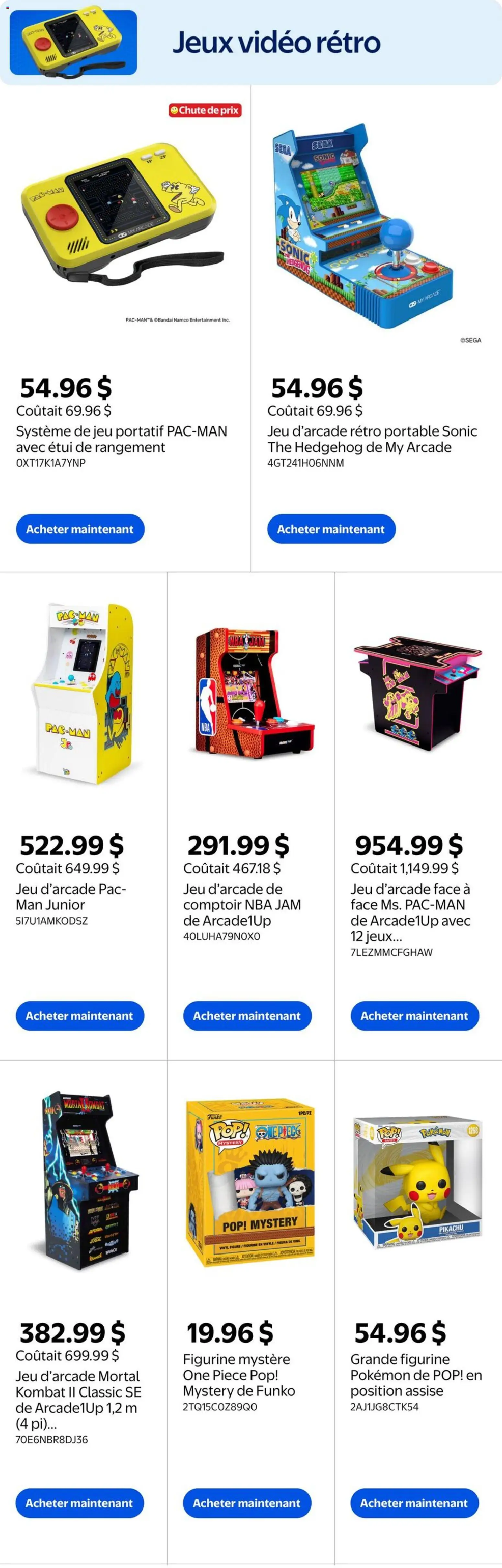 Walmart flyer valid from Oct 1, 2026 | Page: 6 | Products: Video, Game, Jam