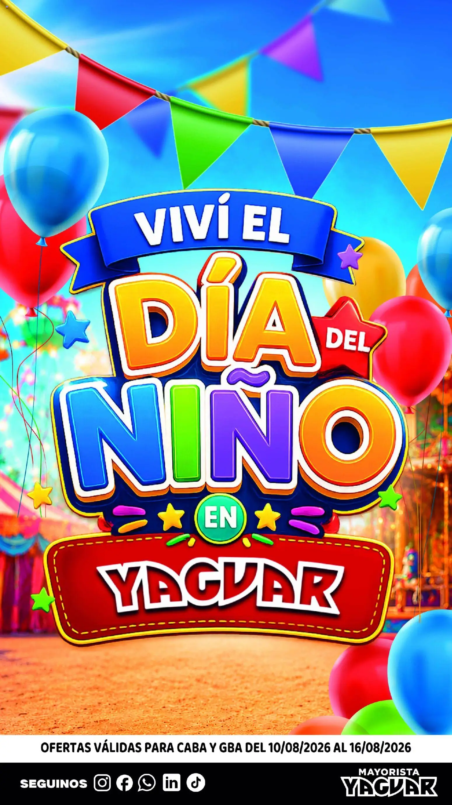 Yaguar - Jugamos Todos Parque Chacabuco │ válido desde el 10/08/2026 | Página: 1