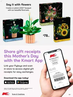 Preview of Kmart catalogue - valid from 16.04.2026 | Page: 36 | Products: Floral, Candle, Digital