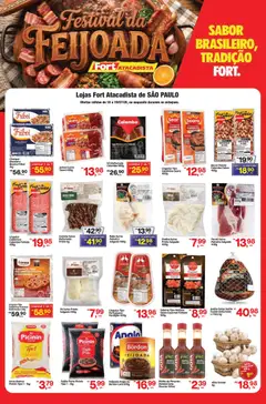 Fort Atacadista ofertas Feijoada - Pré-Visualização do folheto da loja Fort Atacadista, válido de 10/07/2026 | Página: 1