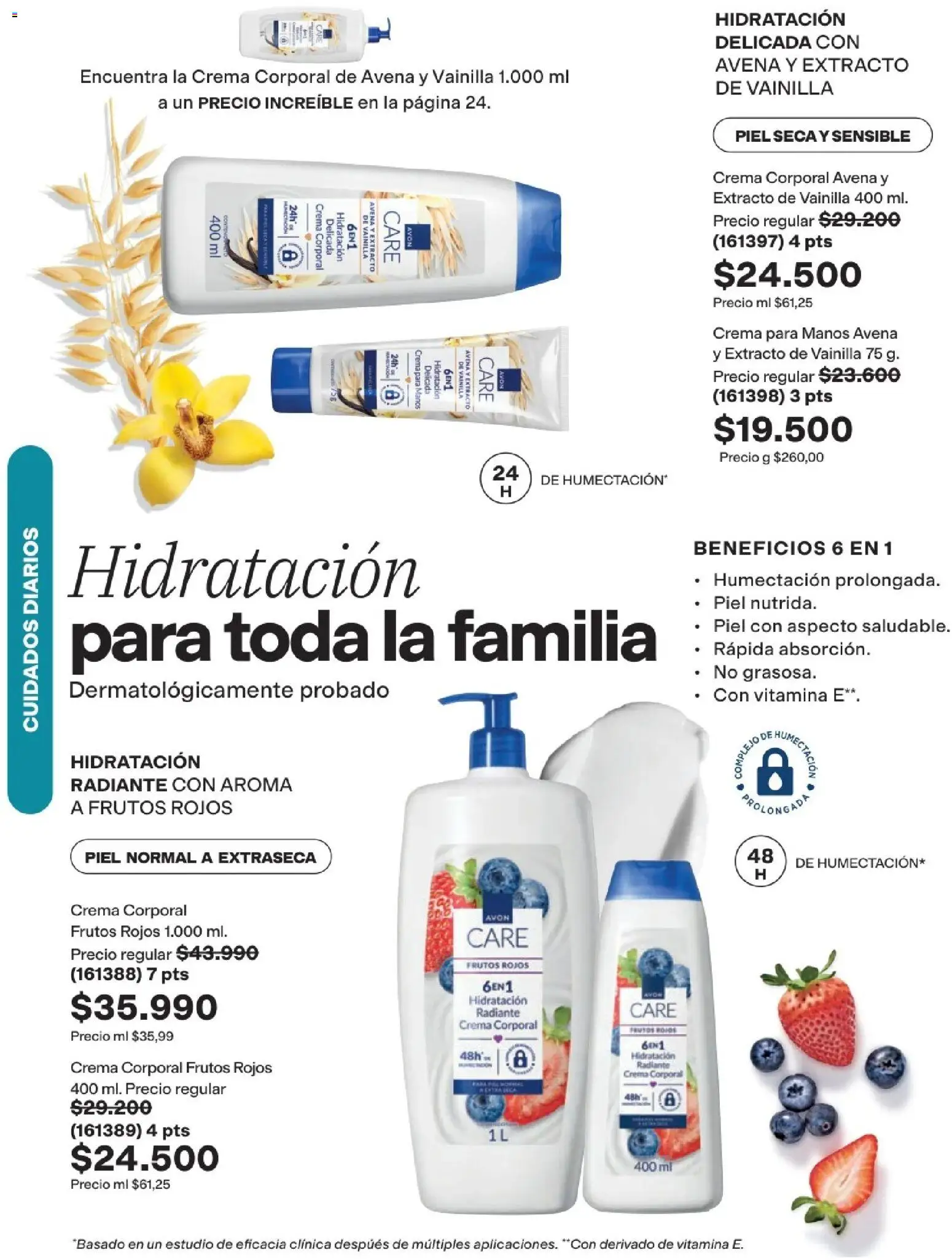 Avon revista - valida desde el 15.06.2026 | Página: 149 | Productos: Crema, Avena