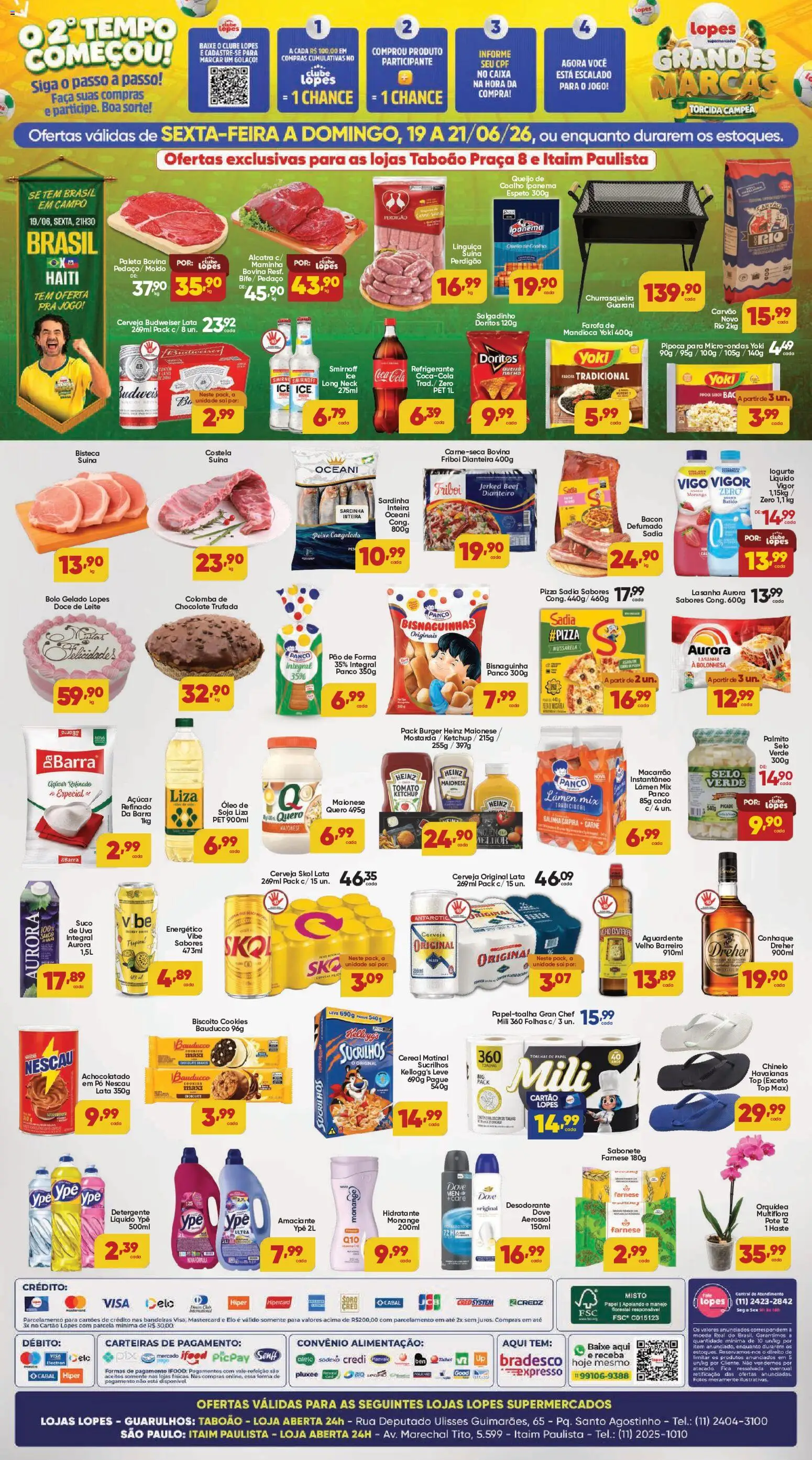 Lopes Supermercados Folheto - válido de 19.06.2026 | Página: 2