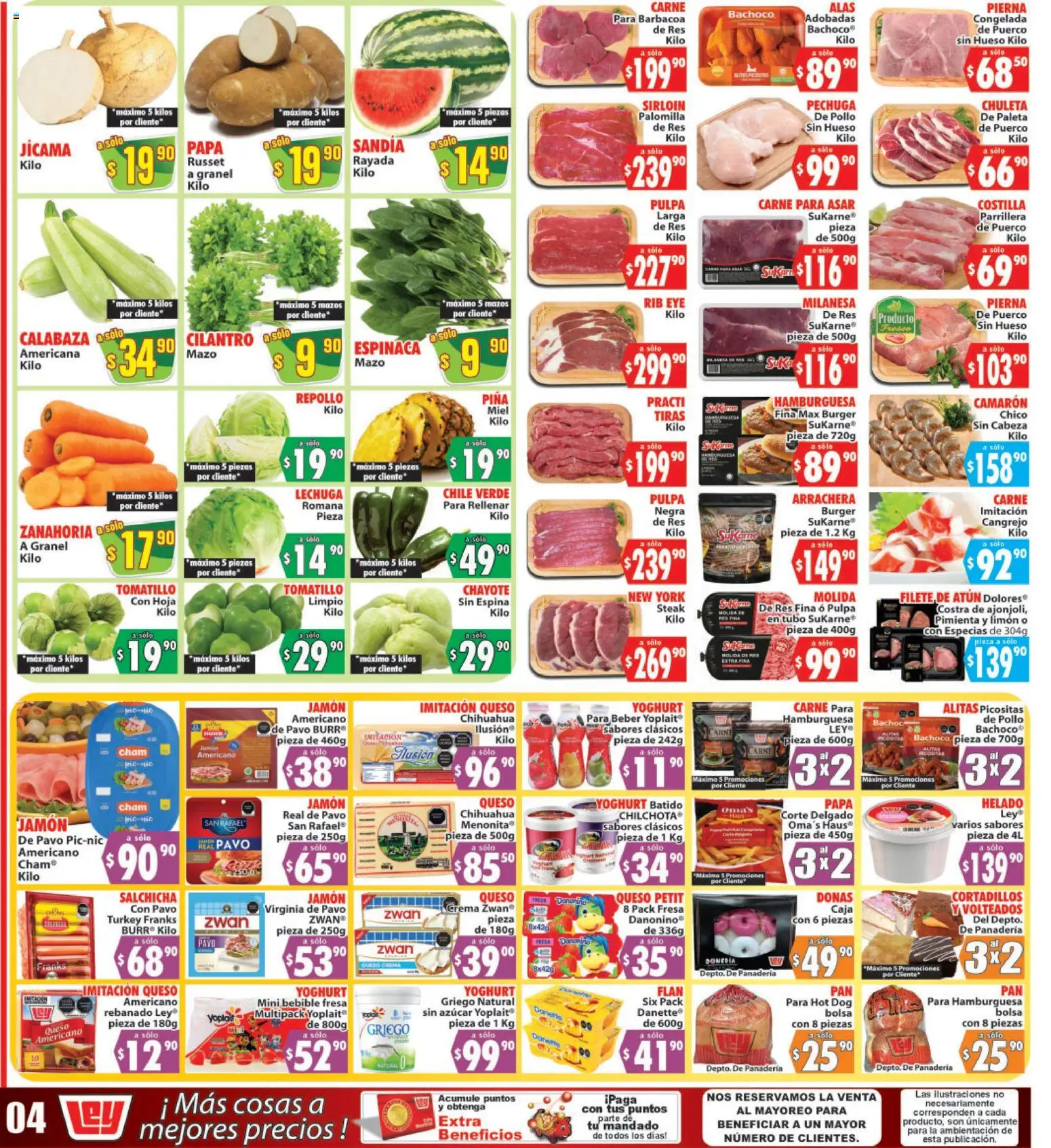 Nuevas ofertas de Casa Ley válidas en toda la República Mexicana desde el 30.05.2026. ¡Encuentra las mejores ofertas en Casa Ley folleto Huatabampo! | Página: 2 | Productos: Salchicha, Atún, Crema, Bolsa