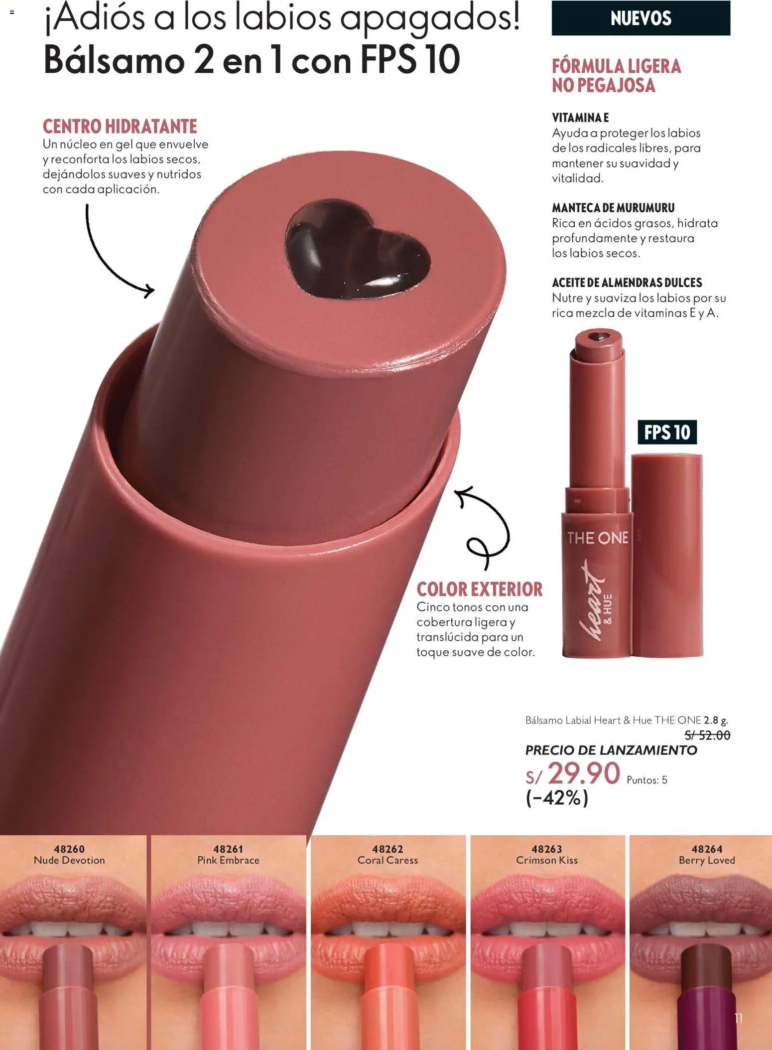 Catálogo Oriflame válido desde 22/08/2026 | Página: 11 | Productos: Aceite, Manteca, Almendras, Dulces