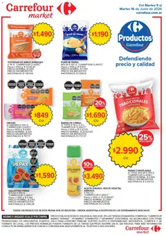 Vista previa Carrefour Market - Market Paraná y Concordia válido desde el 09.06.2026 | Página: 5 | Productos: Teléfono, Bolsa, Manzana, Mermelada