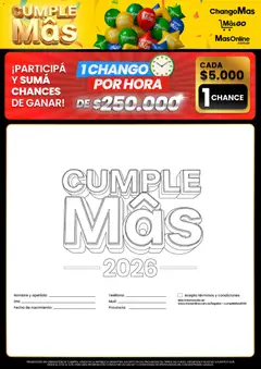 Vista previa Changomas - Marcas participantes válido desde el 01/09/2026 | Página: 2 | Productos: Teléfono, Tierra