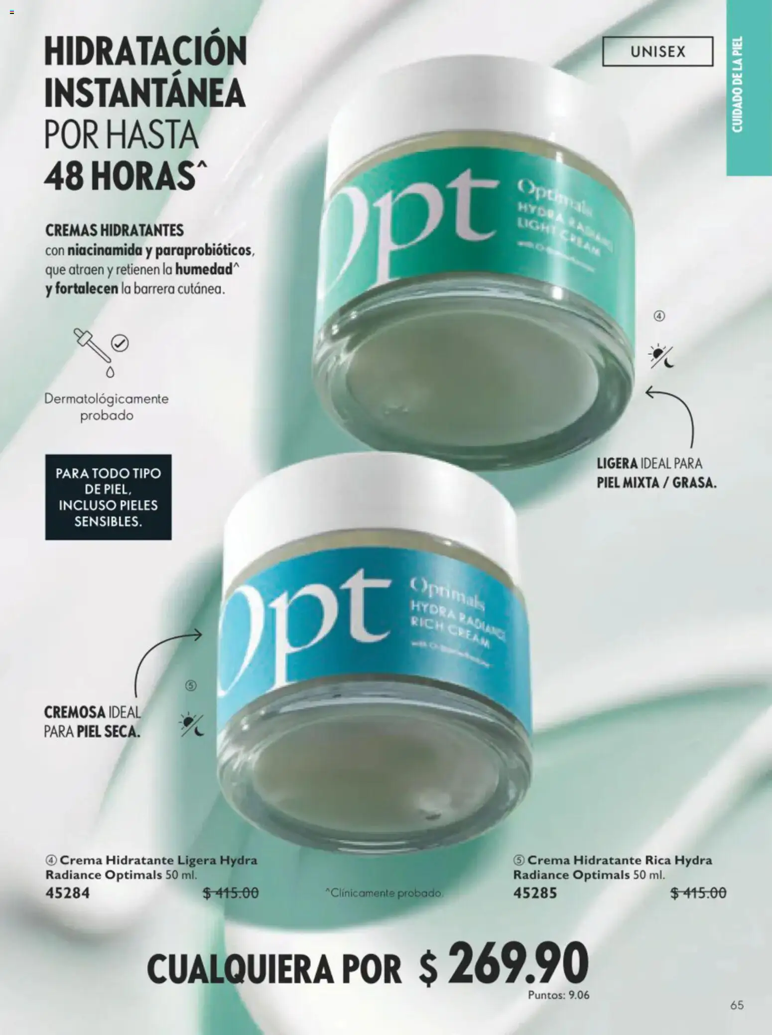 Nuevas ofertas de Oriflame válidas en toda la República Mexicana desde el 11/07/2026. ¡Encuentra las mejores ofertas en Oriflame campaña 10 2026! | Página: 65 | Productos: Crema