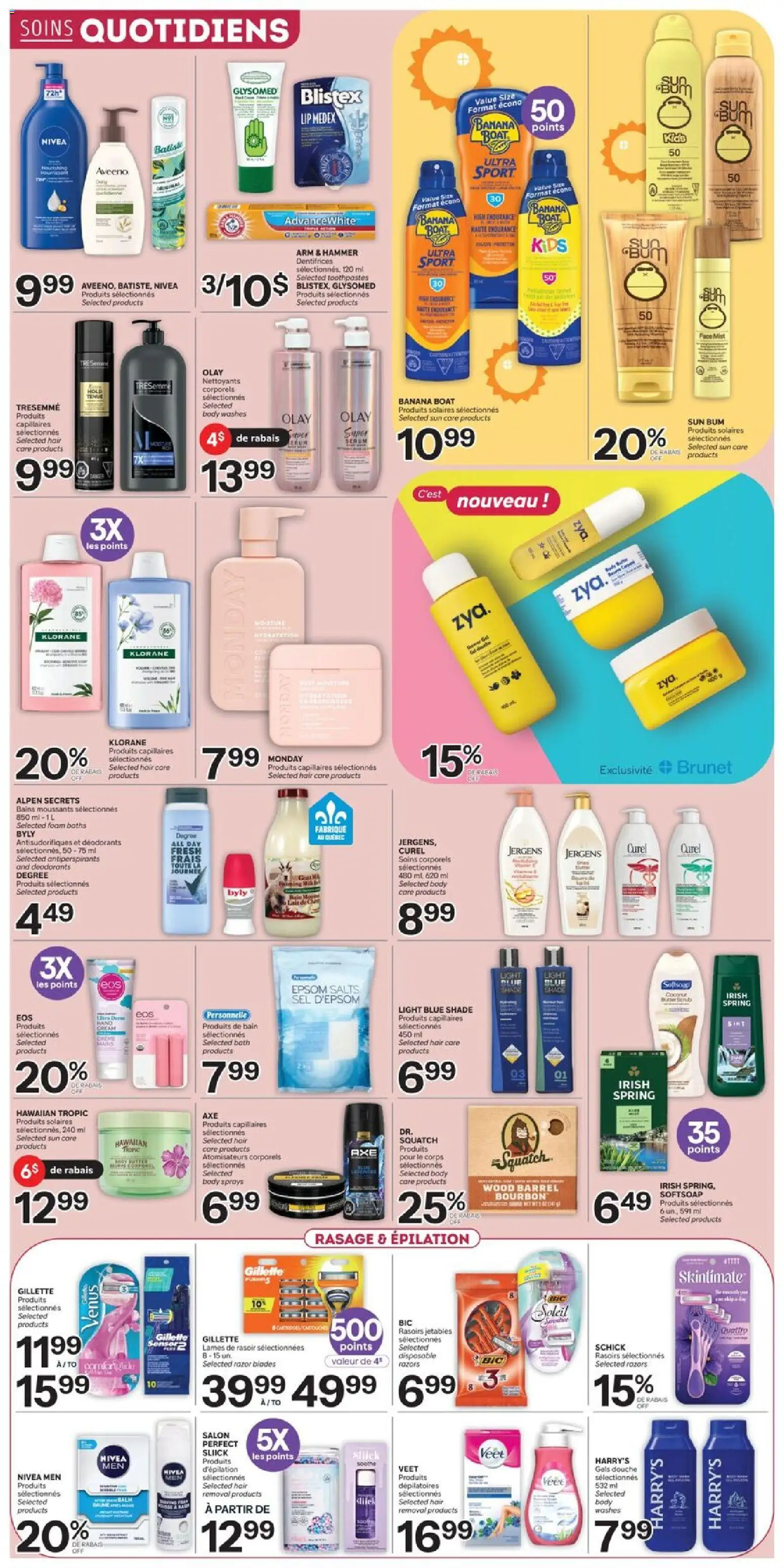 Brunet flyer valid from Jul 23, 2026 | Page: 5 | Products: Bourbon, Foam, Bath