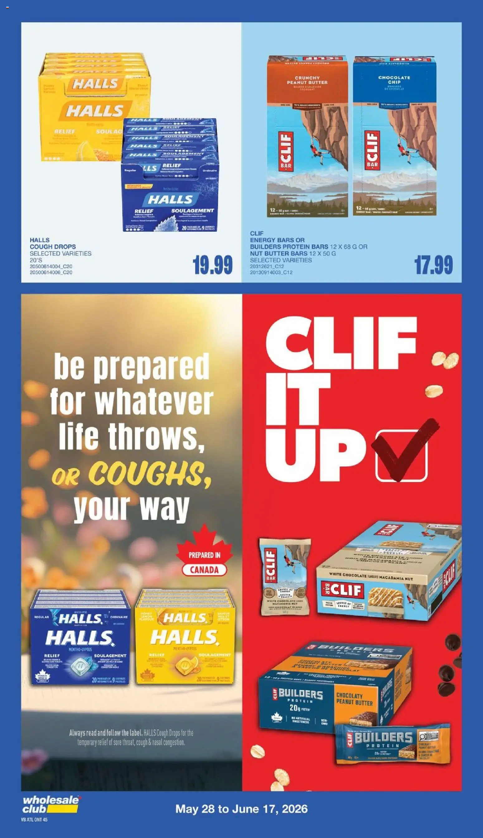 Wholesale Club flyer valid from 14.05.2026 | Page: 62 | Products: Butter, Chocolate