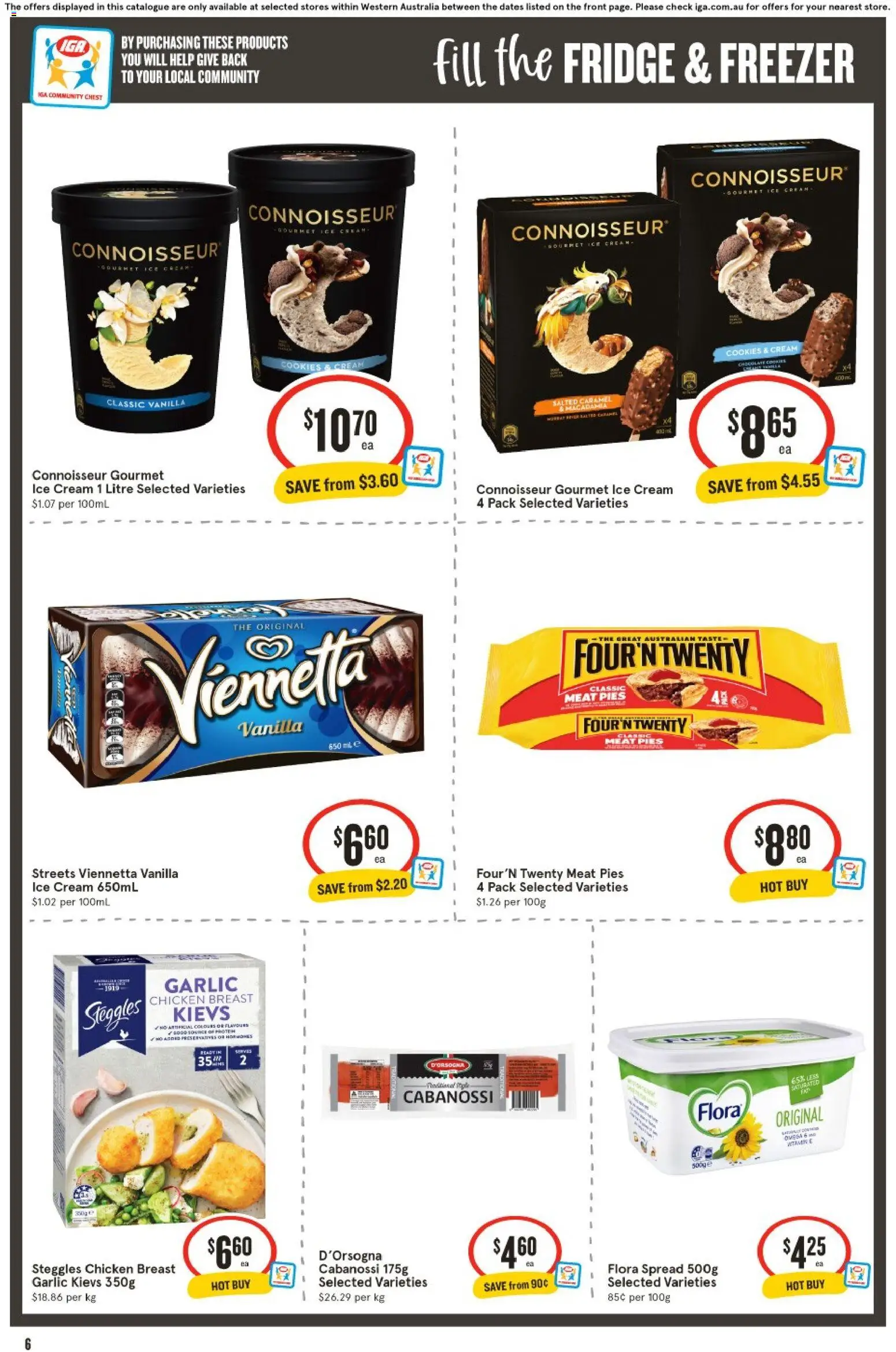 IGA catalogue - valid from 03.06.2026 | Page: 7 | Products: Chocolate, Ice cream, Fridge, Freezer