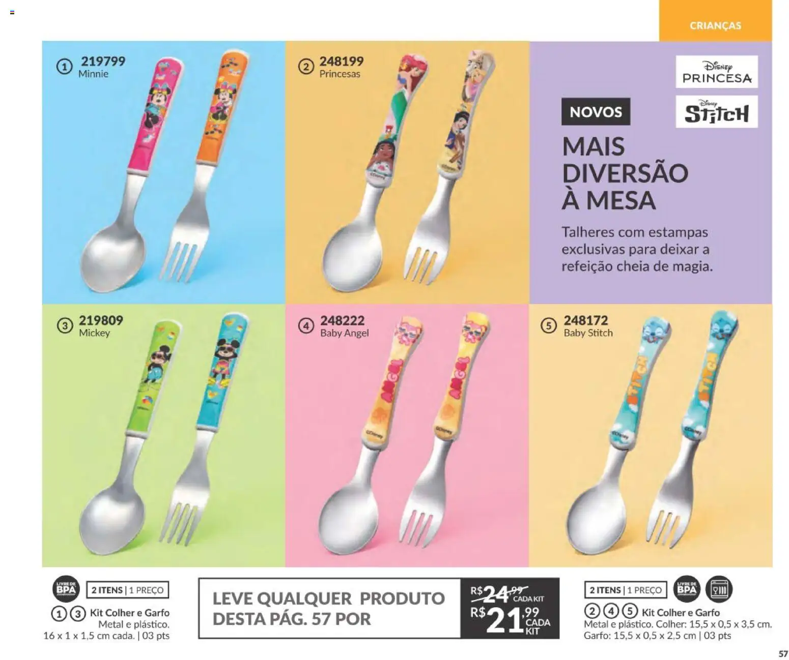 Avon Folheto - válido de 29/06/2026 | Página: 65 | Produtos: Talheres, Mesa