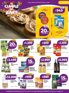 Vista previa Vital - Ofertas válido desde el 24/08/2026 | Página: 16 | Productos: Sopas, Vinagre, Sal, Conservas