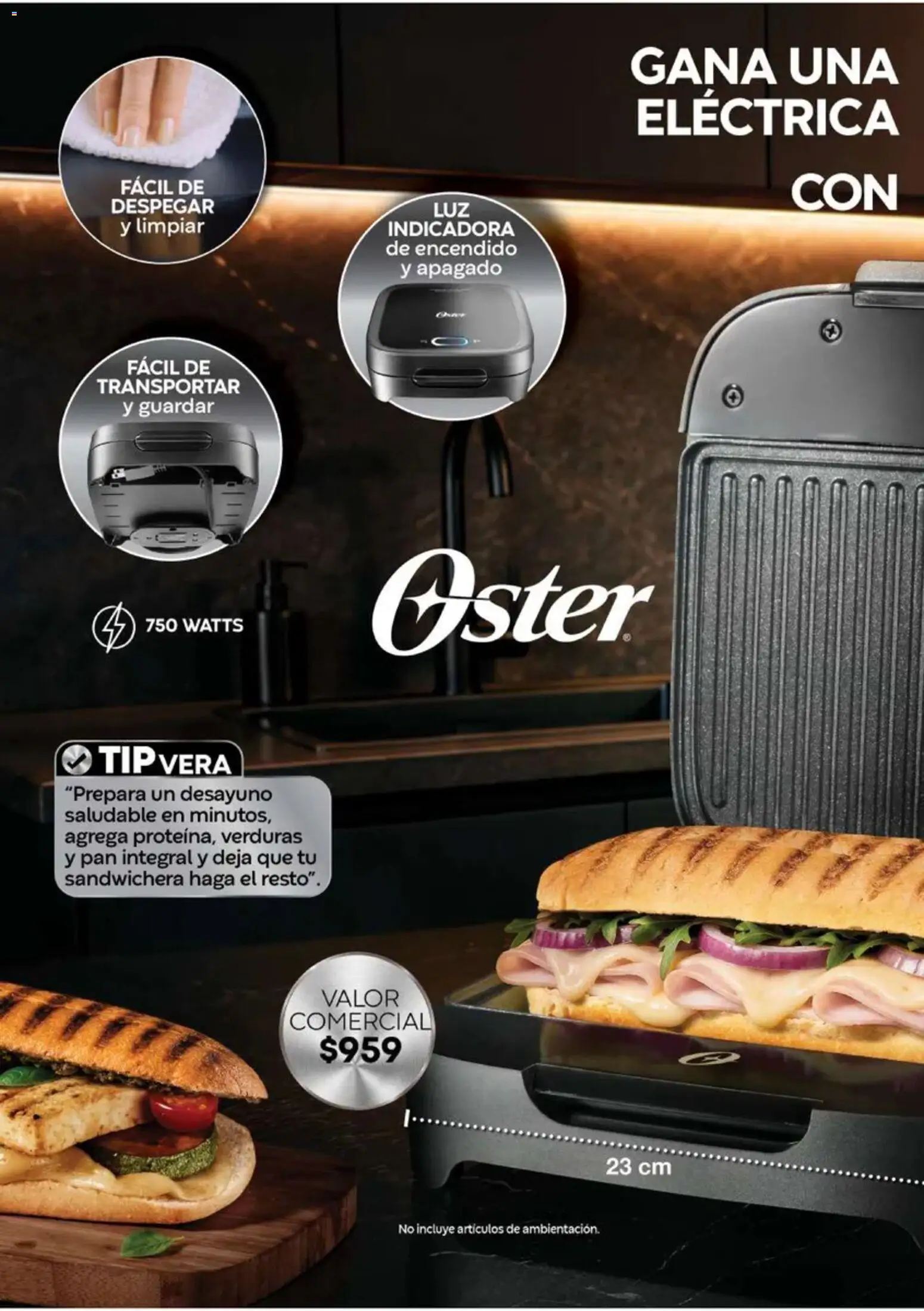 Nuevas ofertas de Fuller válidas en toda la República Mexicana desde el 16/09/2026. ¡Encuentra las mejores ofertas en Fuller Gana Más 12 2026! | Página: 43 | Productos: Sandwichera, Pan, Verduras